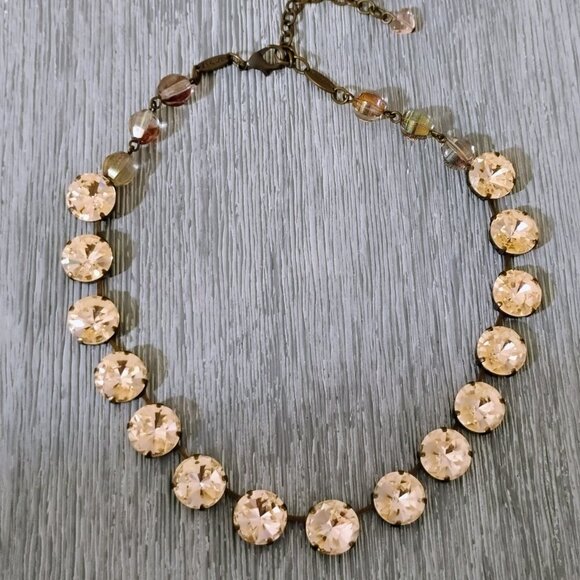 New Sabika Vienna Sabika cut Swarovski Necklace Choker - Picture 3 of 5